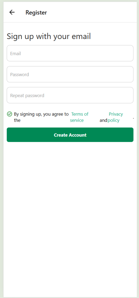 Create an account on the Functional Skills App
