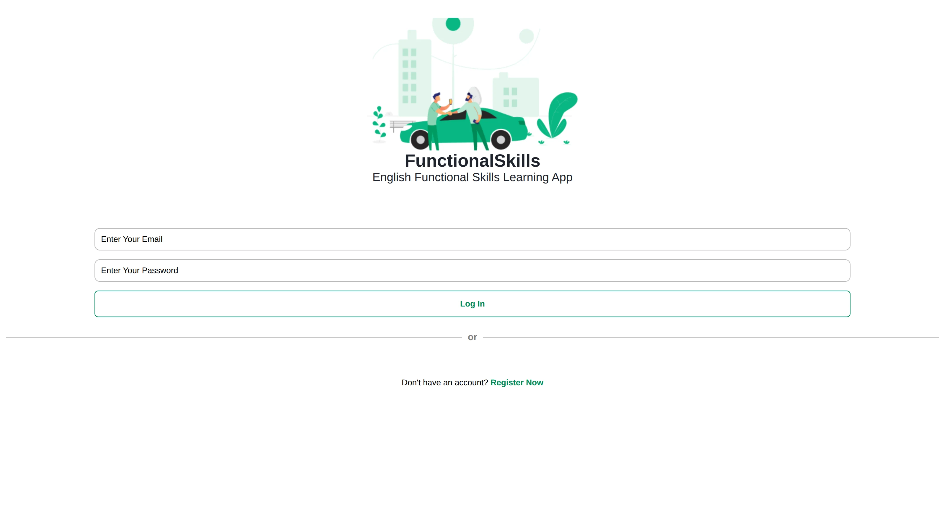 Functional Skills APP screenshot